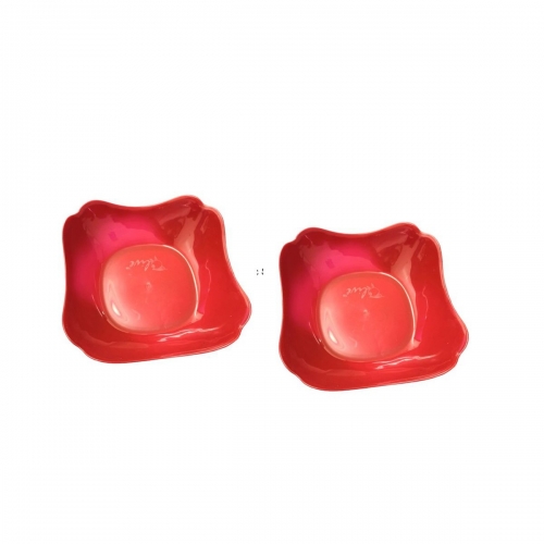 Square Plastic Salad Bowl
