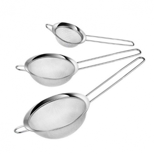 3-Piece Stainless Steel Strainer