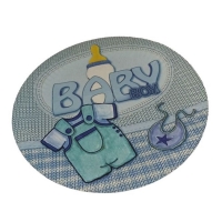 Baby Boy Party Paper Plates
